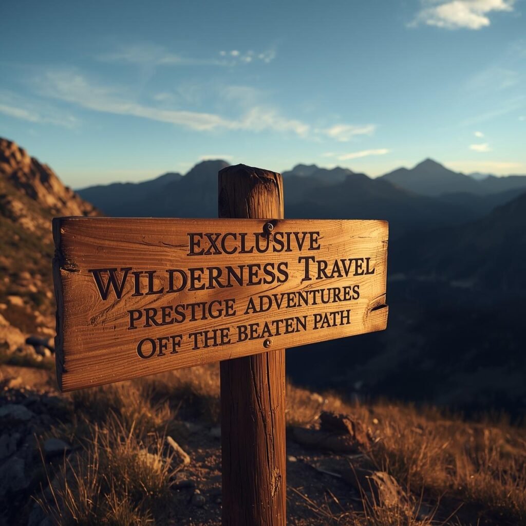 Exclusive Wilderness Travel Prestige Adventures Off the Beaten Path