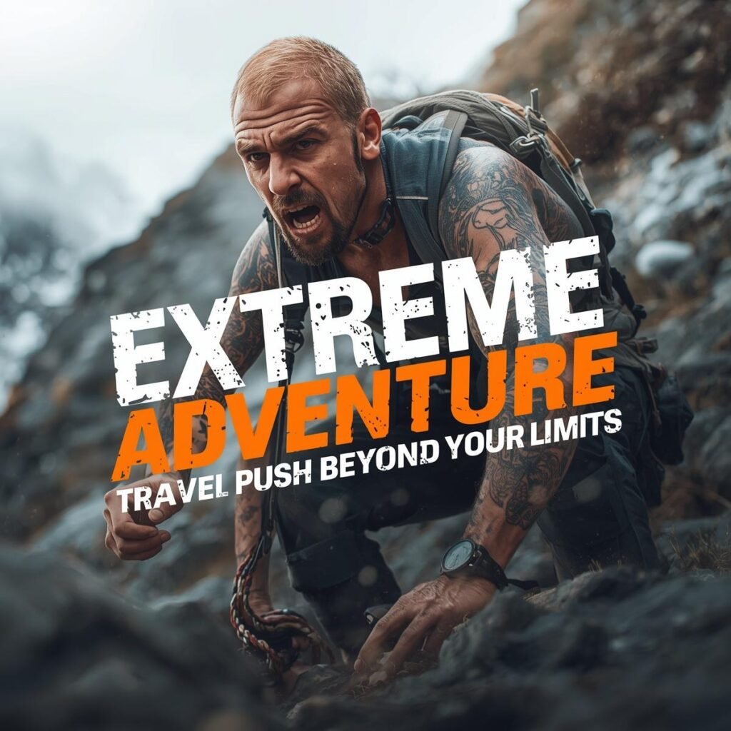 Extreme Outdoor Adventure Travel Push Beyond Your Limits