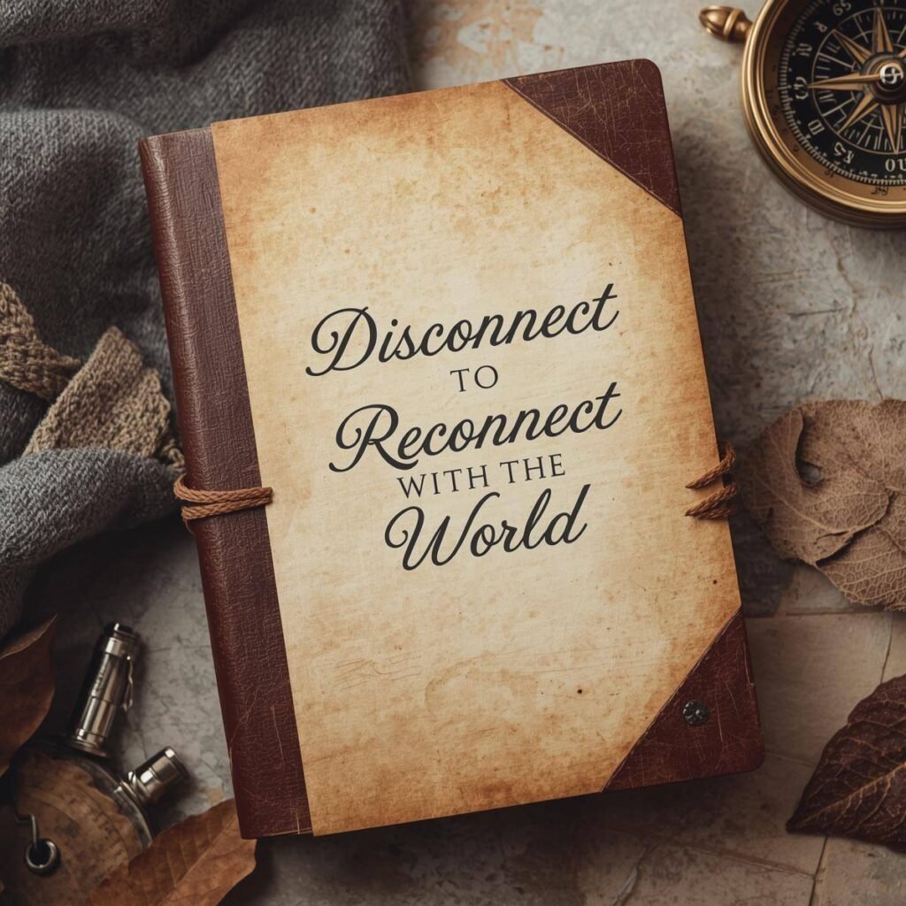 Analog Travel Journeys Disconnect to Reconnect With the World