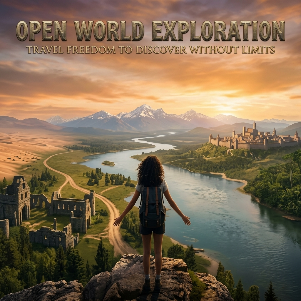 Open World Exploration Travel Freedom to Discover Without Limits