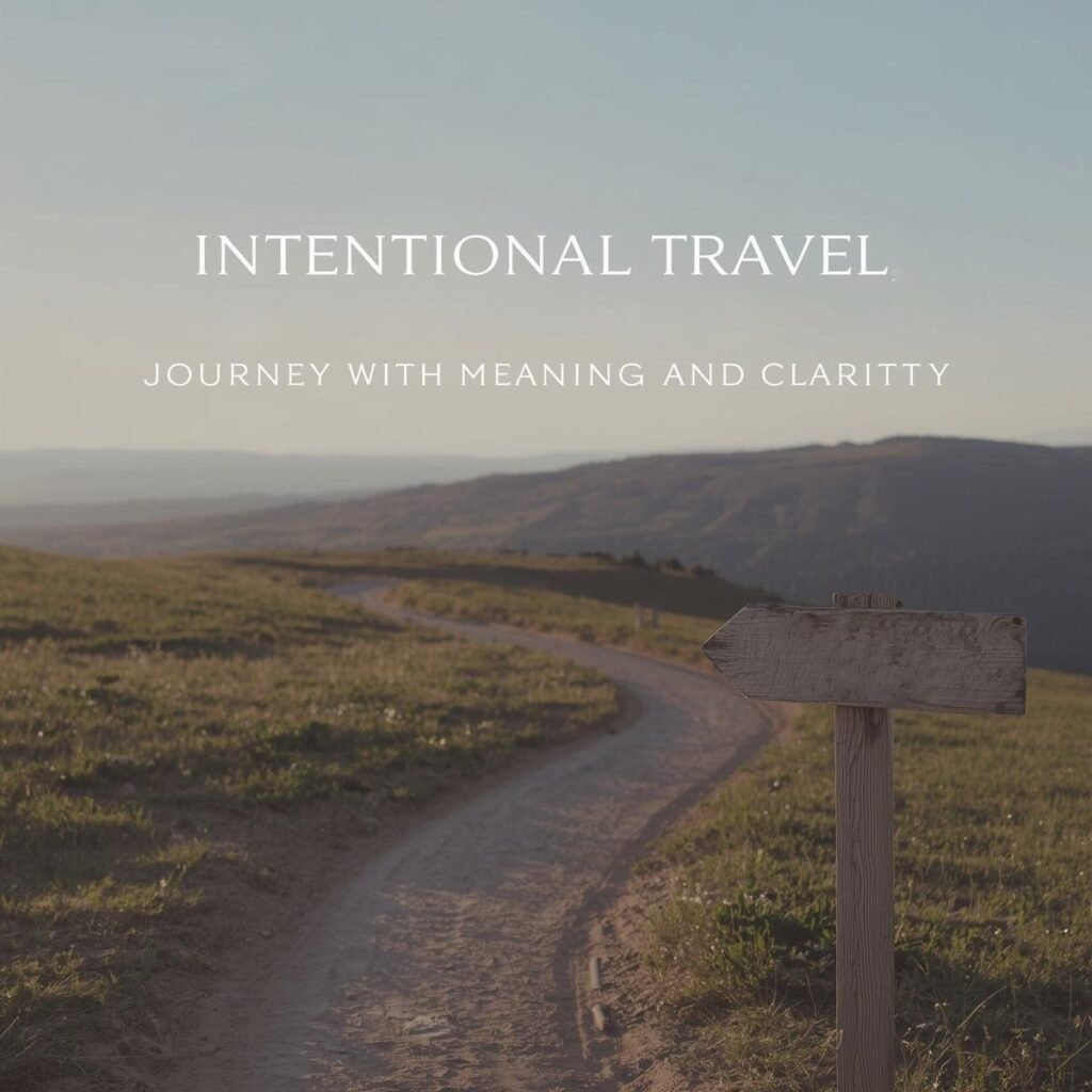 Intentional Travel Experiences Journey With Meaning and Clarity