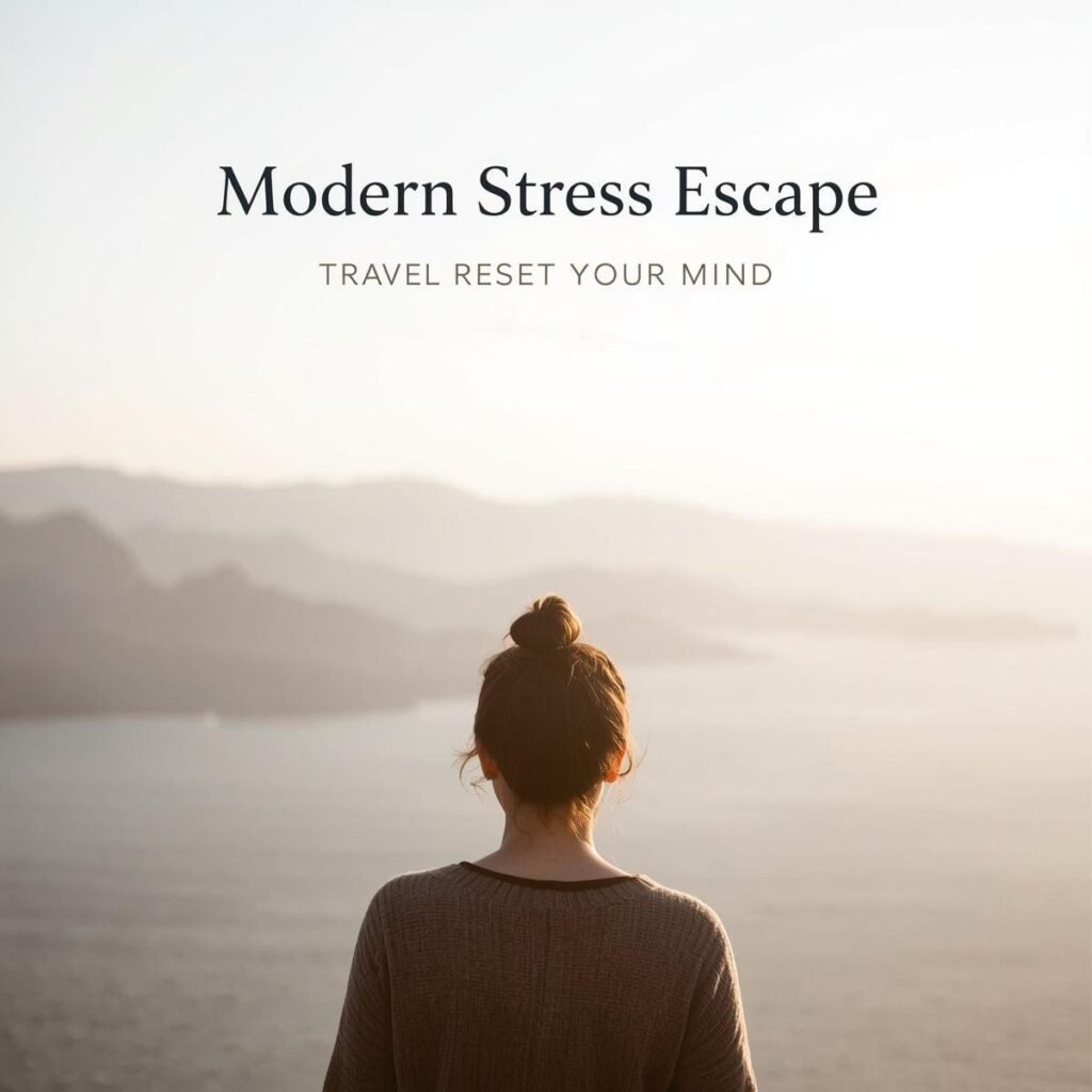 Modern Stress Escape Travel Reset Your Mind Through Purposeful Journeys
