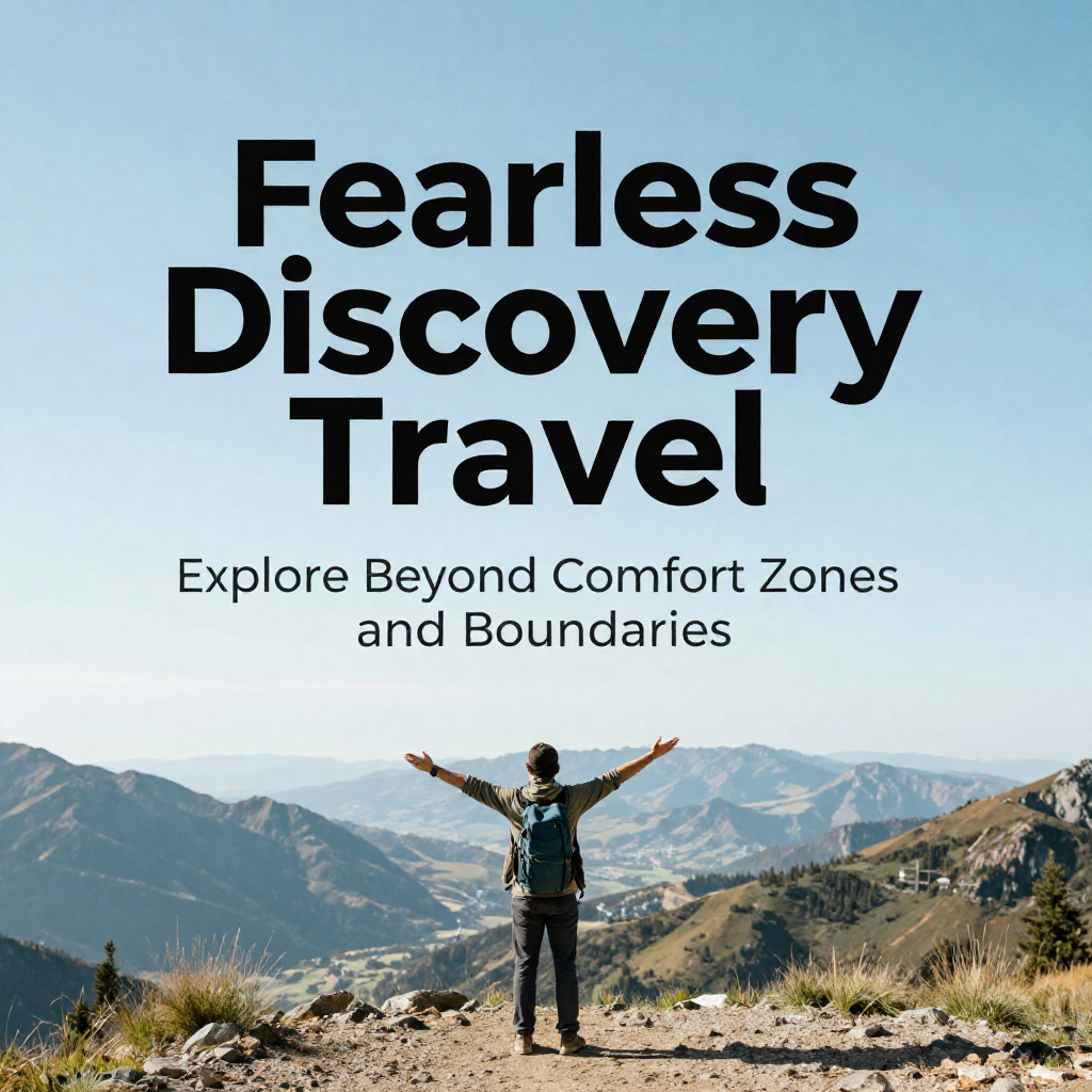 Fearless Discovery Travel Explore Beyond Comfort Zones and Boundaries