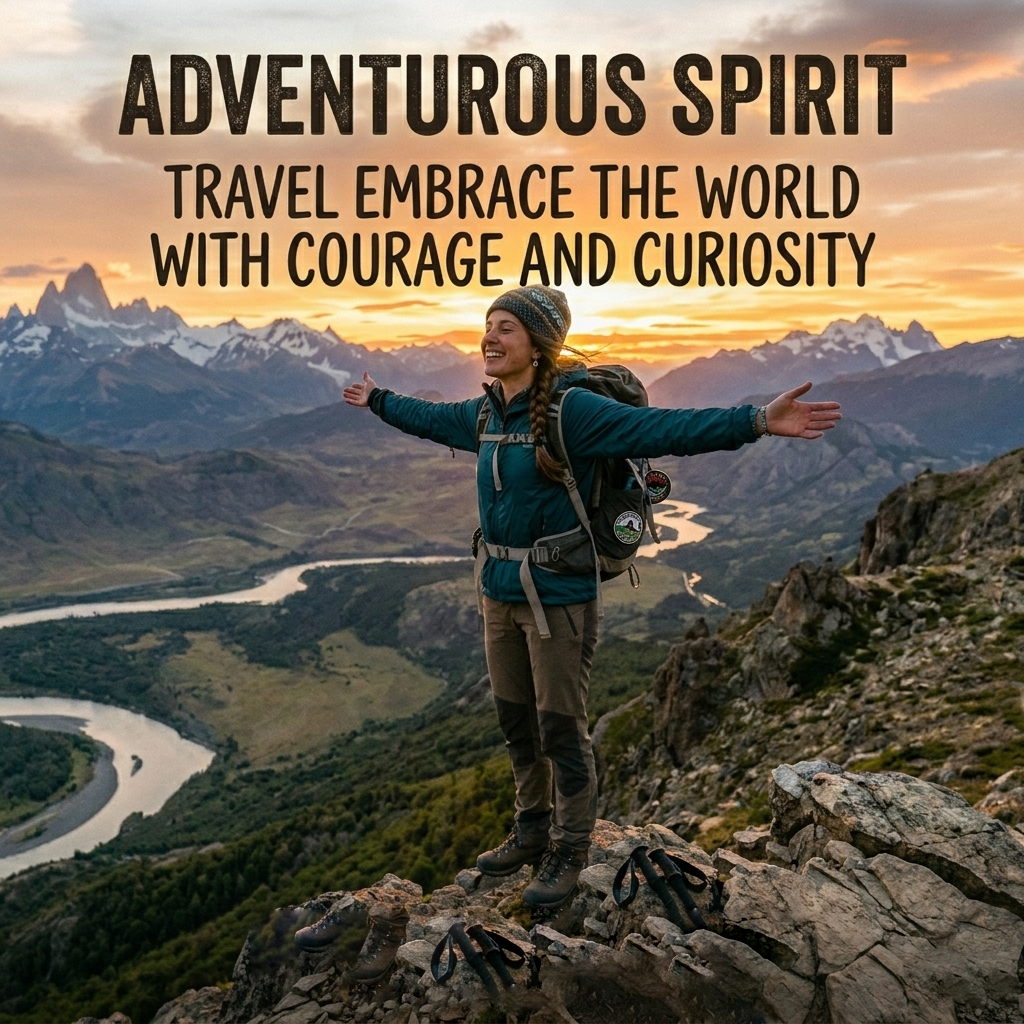 Adventurous Spirit Travel Embrace the World With Courage and Curiosity