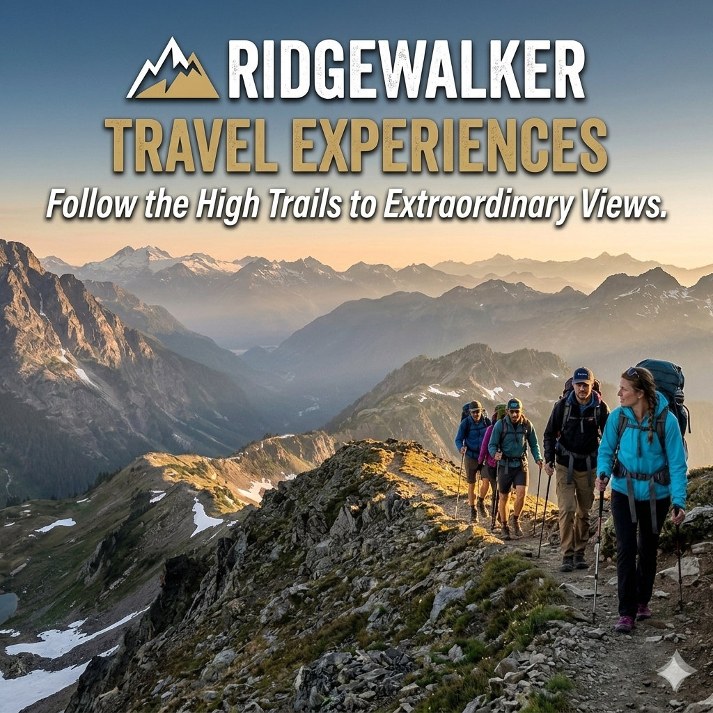 Ridgewalker Travel Experiences Follow the High Trails to Extraordinary Views