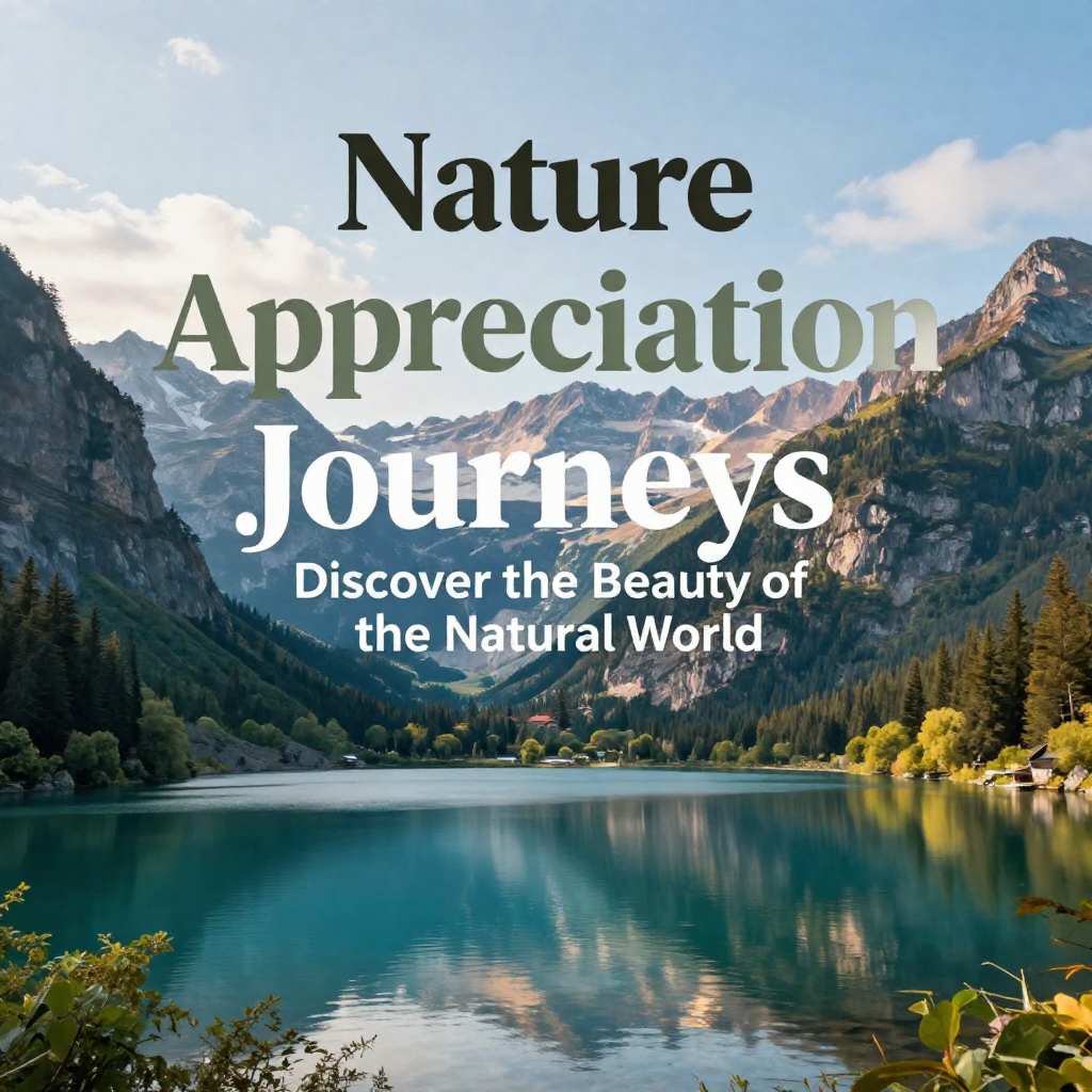 Nature Appreciation Journeys Discover the Beauty of the Natural World
