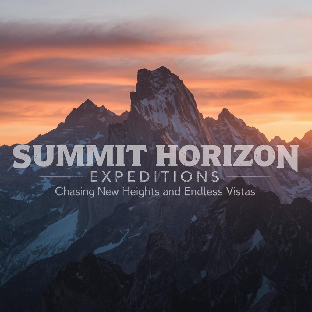 Summit Horizon Expeditions Chasing New Heights and Endless Vistas