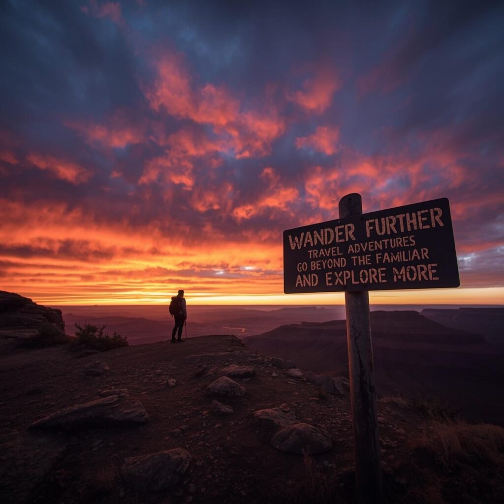 Wander Further Travel Adventures Go Beyond the Familiar and Explore More