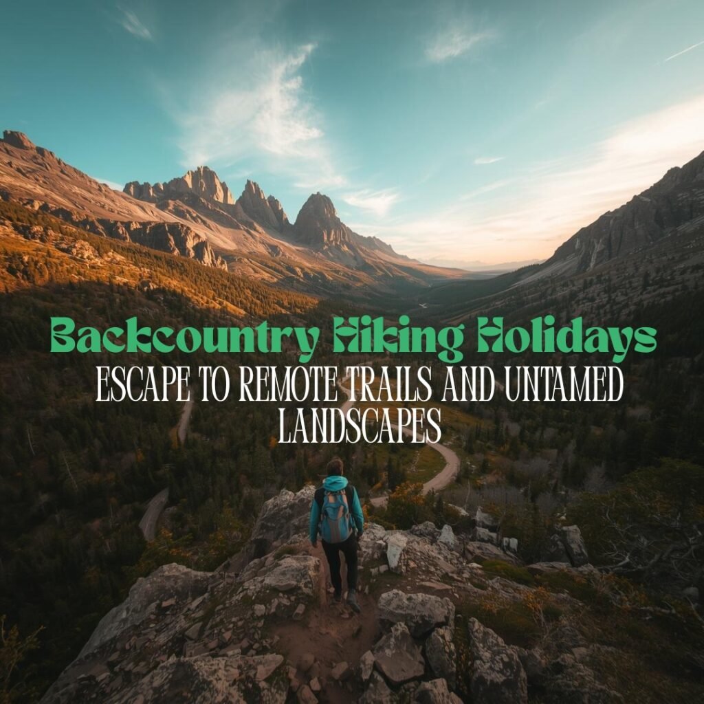 Backcountry Hiking Holidays Escape to Remote Trails and Untamed Landscapes