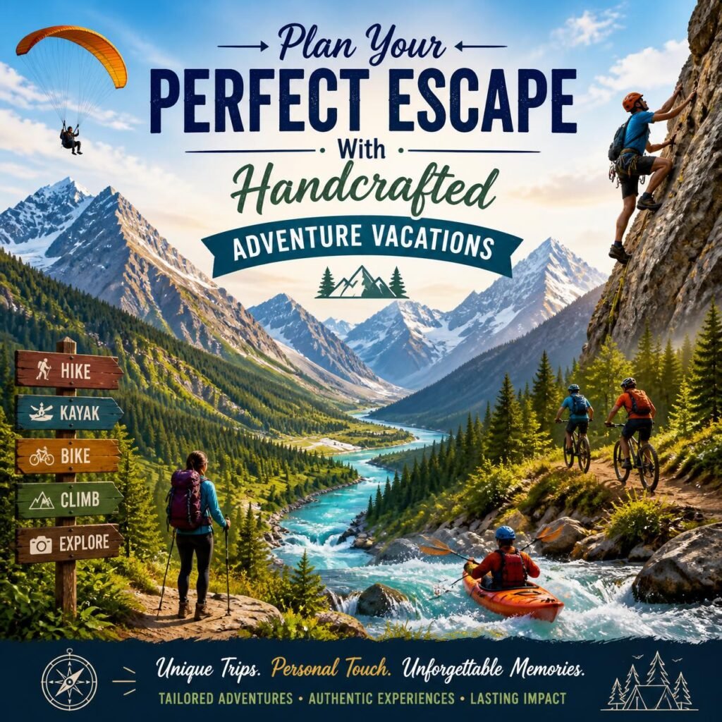 Plan Your Perfect Escape With Handcrafted Adventure Vacations