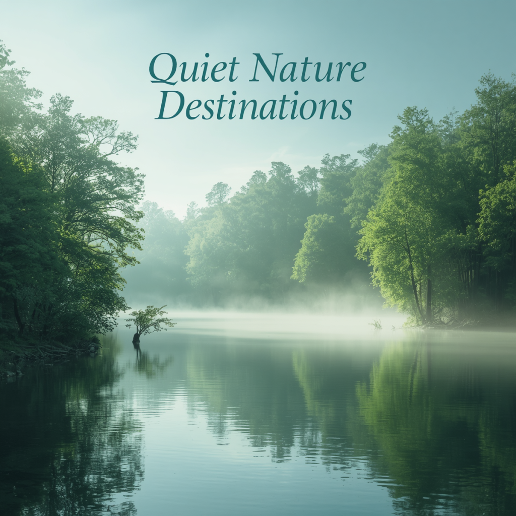Quiet Nature Destinations Escape to Peaceful Landscapes Away From the Crowds