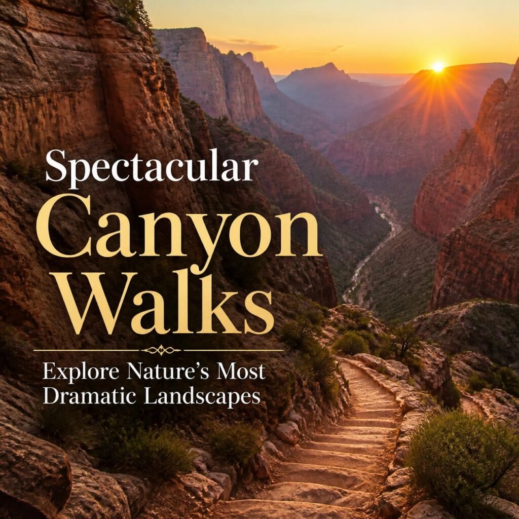 Spectacular Canyon Walks Explore Nature Most Dramatic Landscapes