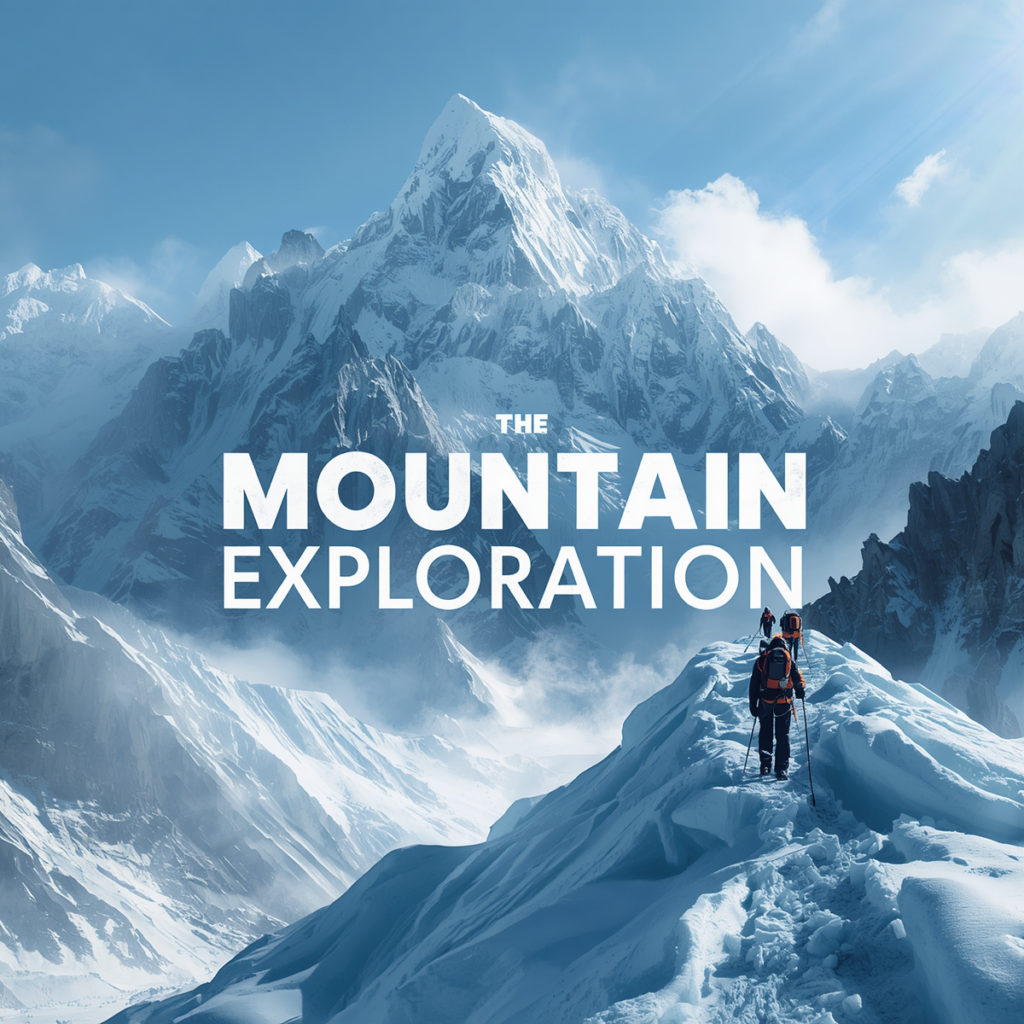 Icy Mountain Exploration Discover Frozen Peaks and Remote Alpine Landscapes