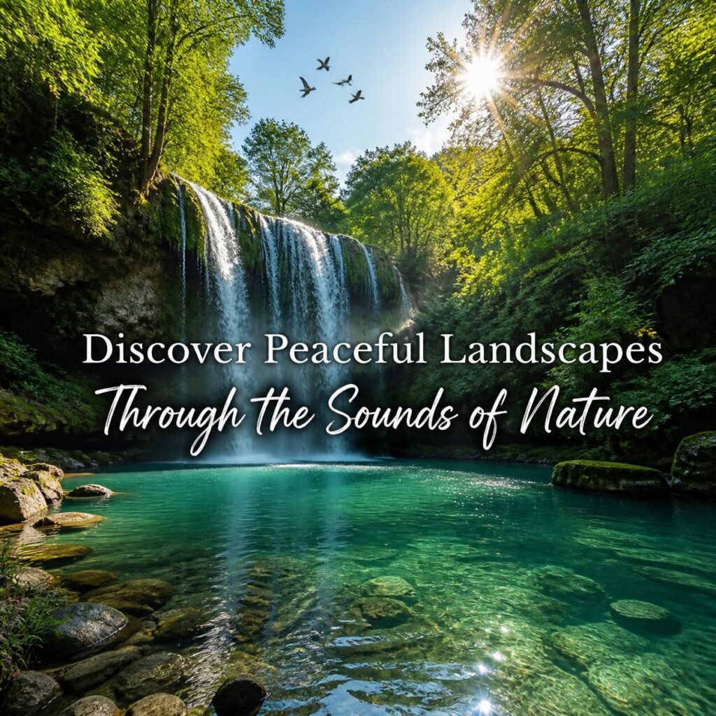 Waterfall Soundscape Journeys Discover Peaceful Landscapes Through the Sounds of Nature