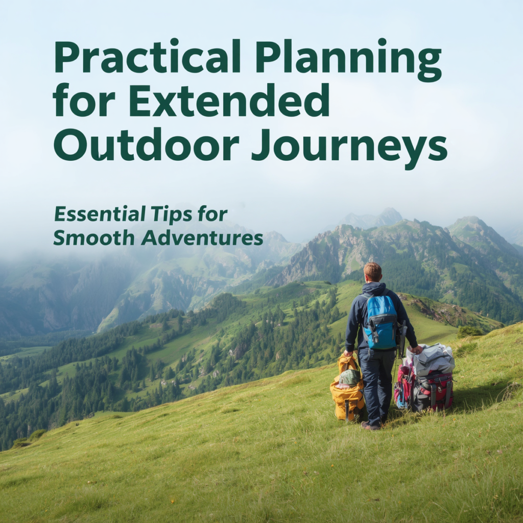 Practical Planning for Extended Outdoor Journeys Essential Tips for Smooth Adventures