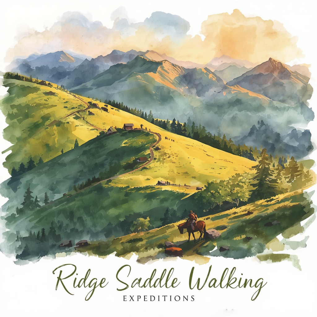 Ridge Saddle Walking Expeditions Explore Scenic Mountain Passes and Breathtaking Highland Views