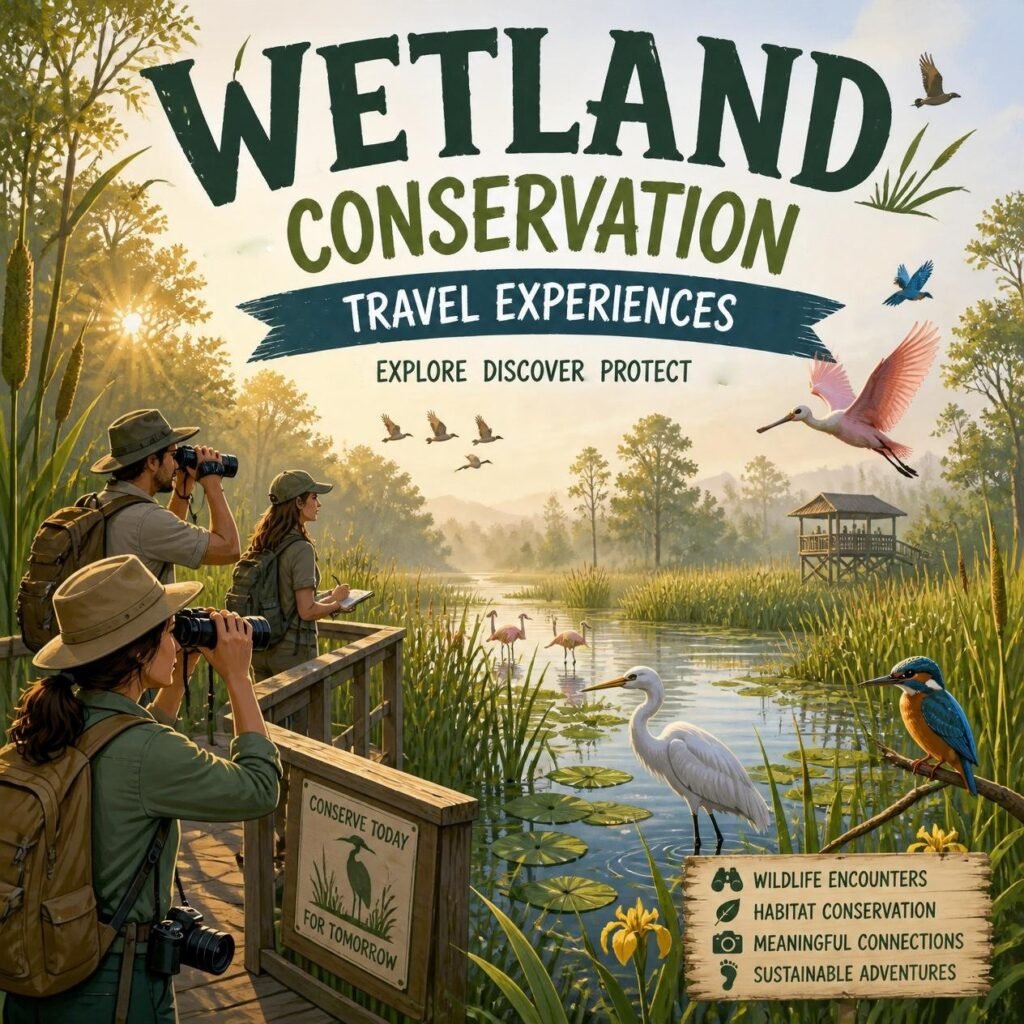 Wetland Conservation Travel Experiences Discover Wildlife While Supporting Nature Protection